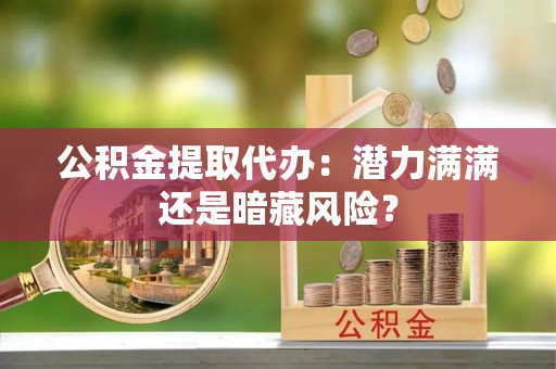 仁德公积金提取代办：潜力满满还是暗藏风险？