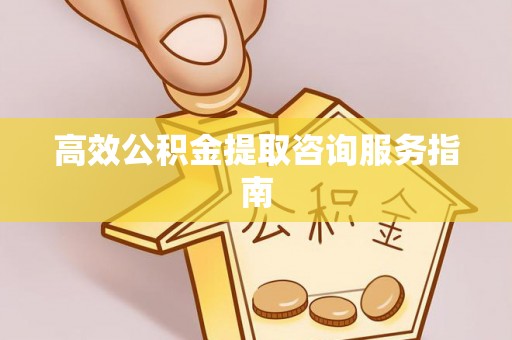 仁德高效公积金提取咨询服务指南